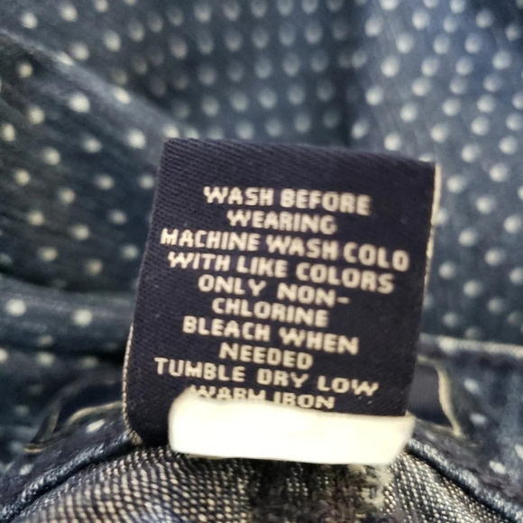 Charter Club Skinny Jeans Polka Dot Mid Rise Tummy Slimming Denim Curvy - Picture 8 of 9